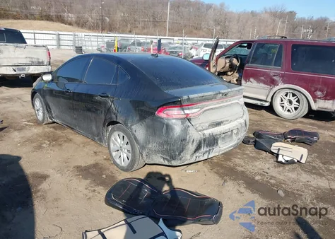 2014 Dodge Dart Sxt from USA, damaged, VIN 1C3CDFBB8ED682553